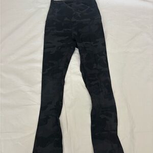 Lululemon Black Camouflage Leggings